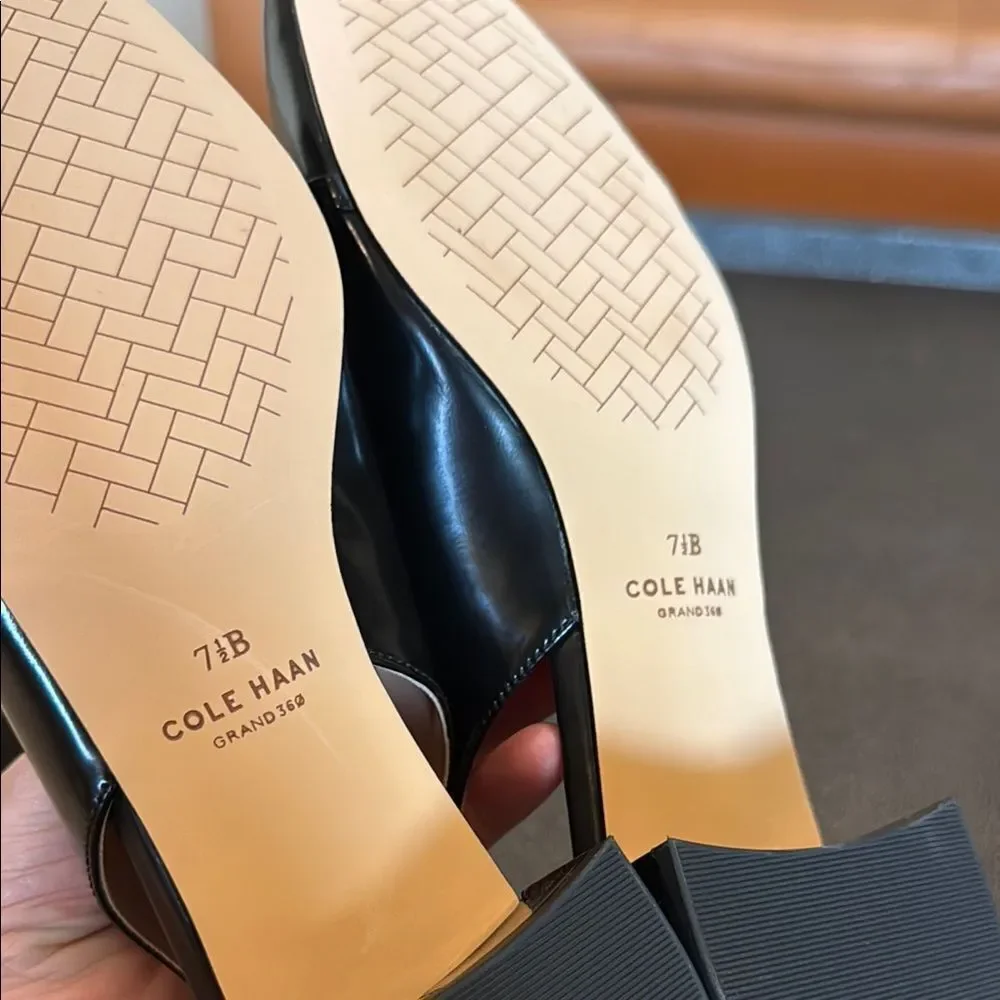 Cole Haan Penley Slingback Pump Elegant Design size 7.5 B